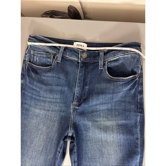 Pistola Lennon High Rise Crop bootcut jeans Rosslyn size 30 - Picture 13 of 15